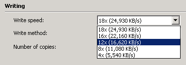 Plextor PX-810UF Writing Speeds.png