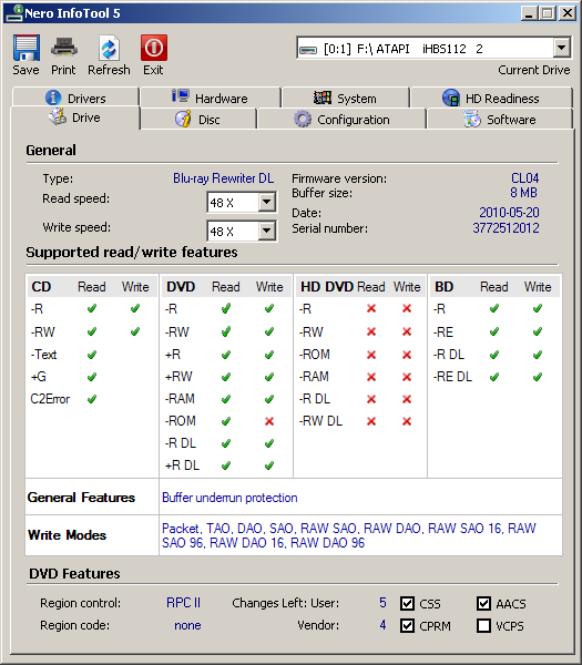 Lite-On iHBS112 InfoTool.png