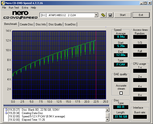 Lite-On iHBS112 CD Speed Write Sony BD-R.png