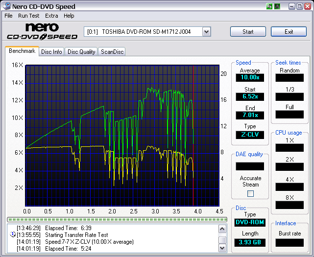 transfer rate on toshiba at 16x.png