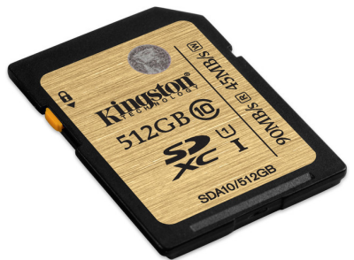 kingston 512gb sdxc