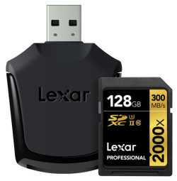 lexar 128gb sdxc 2000x