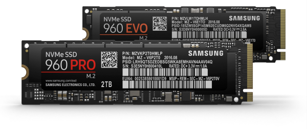 Samsung 960 PRO EVO SSD