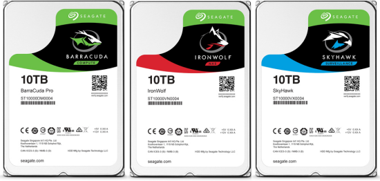 Seagate 10tb hard drives