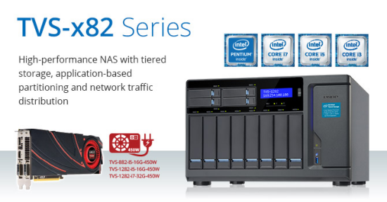 qnap TVS x82 nas