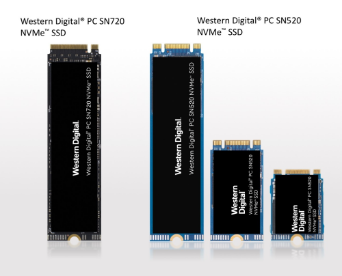 WD sn720 sn520 nvme ssd