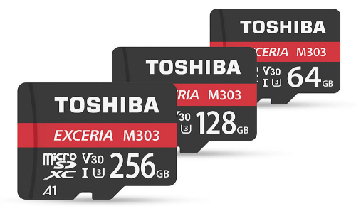toshiba exceria m303 microsdxc