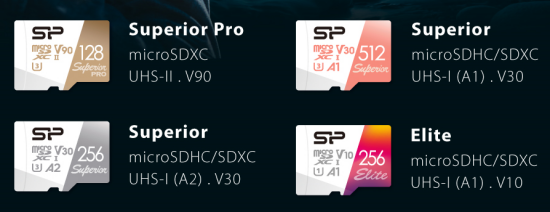 sp microsd cards