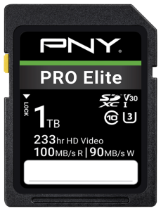 pny 1tb pro elite sdxc card