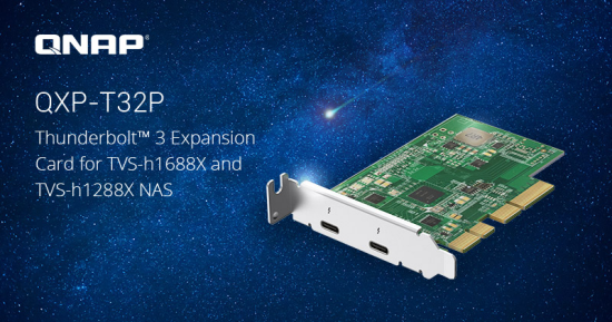 qnap qxp t32p thunderbolt card