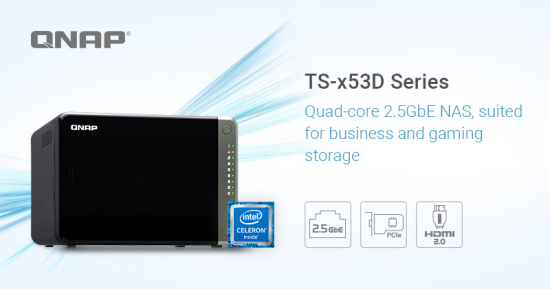 qnap ts x53d series nas