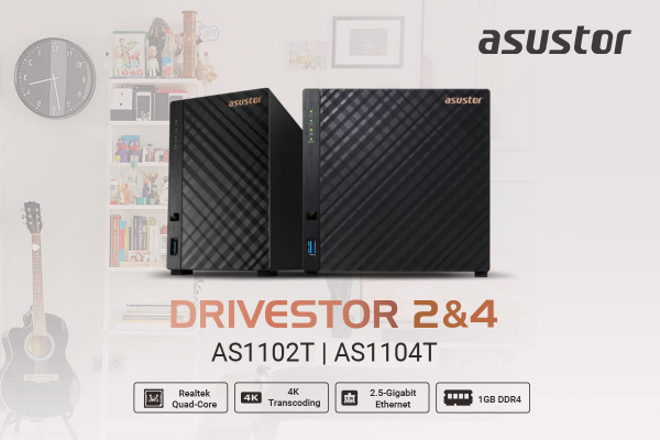 asustor drivestor 2 4 nas