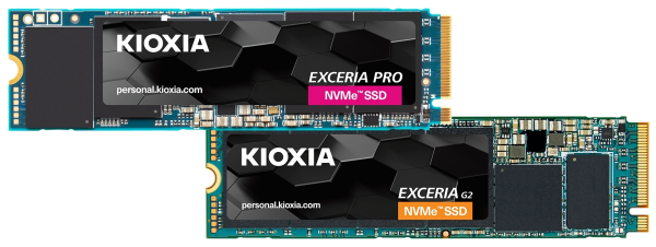 kioxia exceria pro g2 nvme ssds