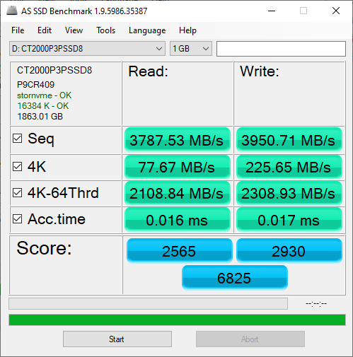 Crucial P3 Plus 1 To SSD