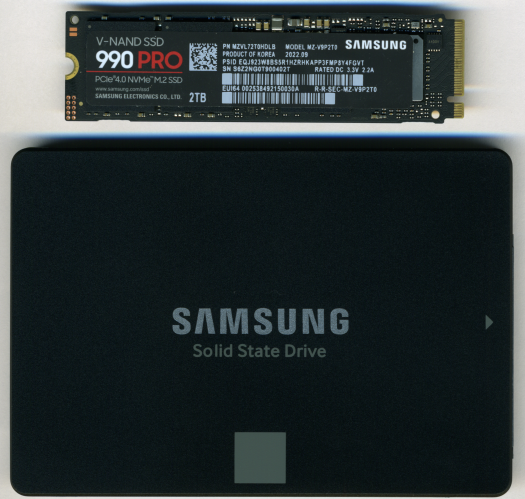 SAMSUNG - SOLID STATE DRIVES (SS SSD 4TB 990 PRO PCIE 4.0 X4 NVME 2.0 M.2  2280