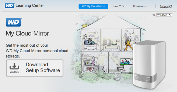 wd my cloud software