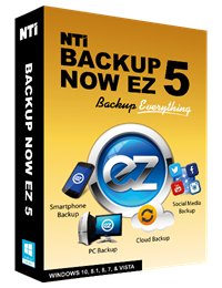 NTI backup now ez 5 box