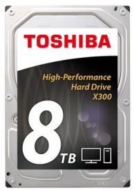 toshiba X300 8tb hdd