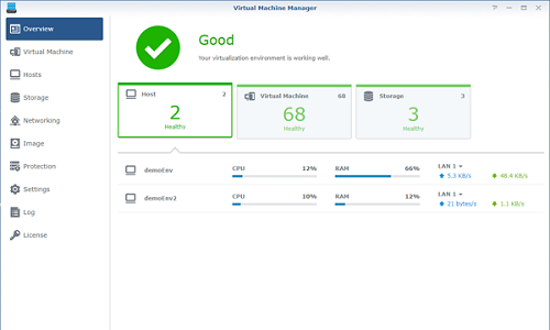 synology virtual machine manager