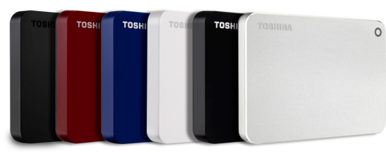 toshiba Canvio portable hdd