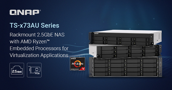 qnap ts x73au series nas