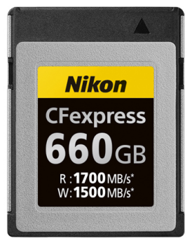 nikon cfexpress card