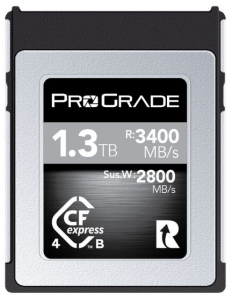 prograde cfexpress gold 1.3tb