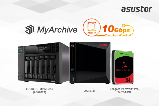 asustor 24tb ironwolf pro hdd