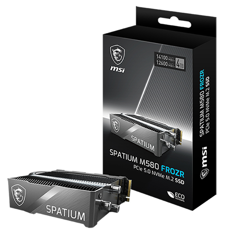 msi spatium m580 frozr ssd