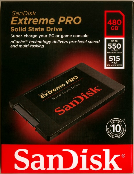 Klimatiske bjerge kontanter Taktil sans CDRLabs.com - SanDisk Extreme PRO 480GB Solid State Drive - Reviews -  all-pages