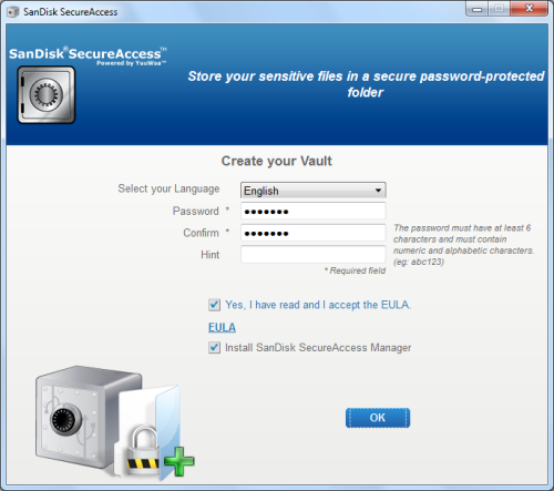 install sandisk secure access mac